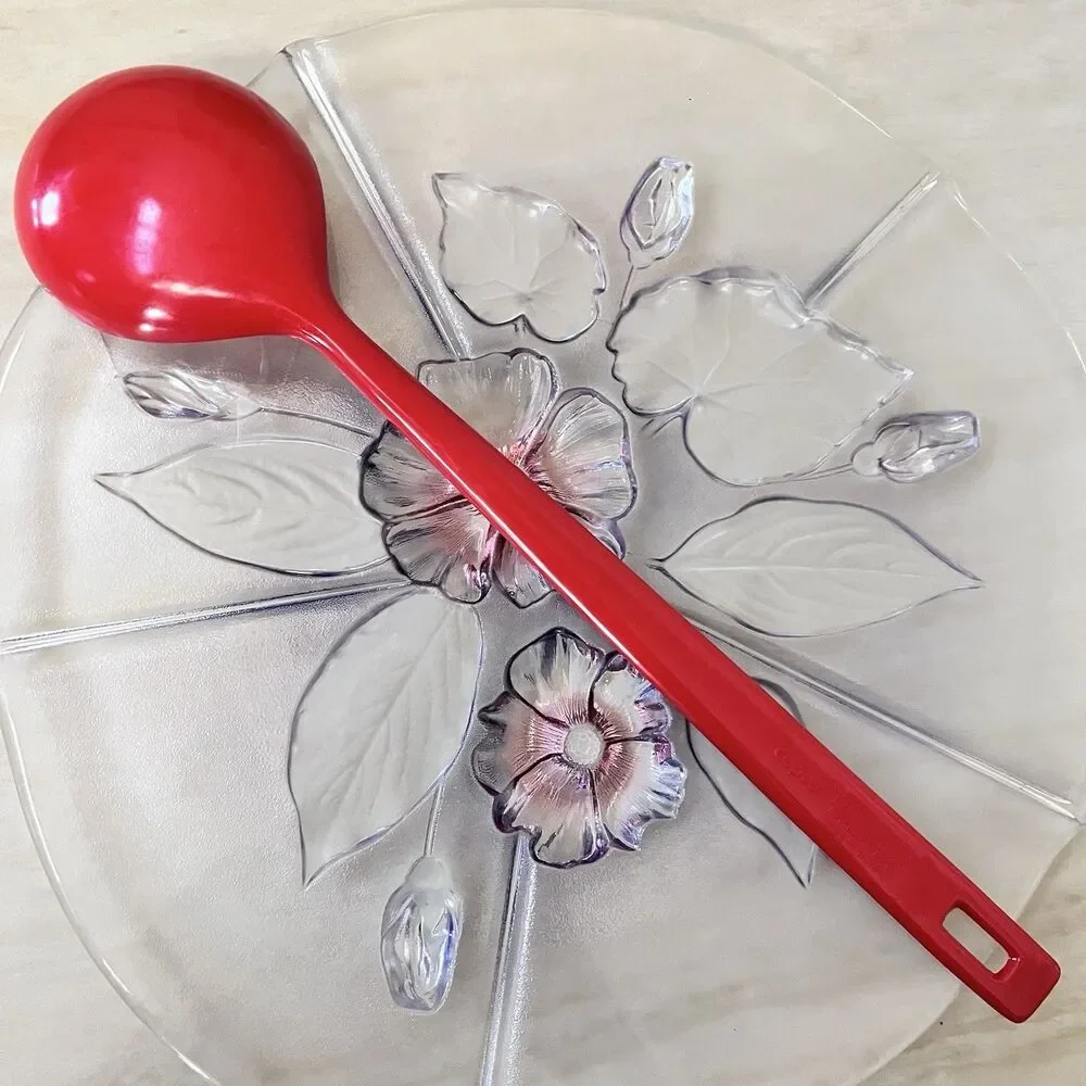 COPCO MELAMINE Utensils Serving Spoon/Fork/Strainer Long Handle Blue Red White